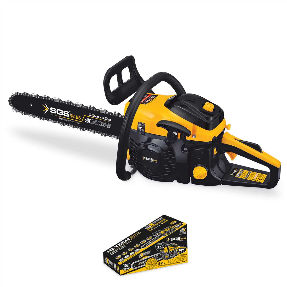 SGS Ağaç Kesme Motoru 52cc 2.2kw (4/Koli)✓